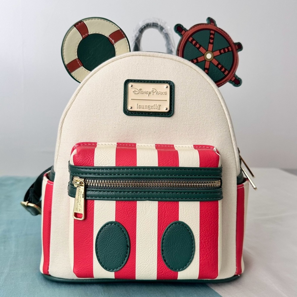 Loungefly Disney Parks: Jungle Cruise, The Main Attraction Mini Backpack NWT